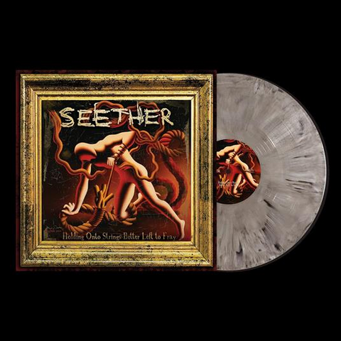 SEETHER - HOLDING ONTO STRINGS BETTER LEFT TO FRAY (LP - MARBLED | REM25 - 2011)