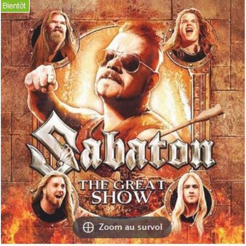 SABATON - THE GREAT SHOW (2021 - DVD+BLURAY)