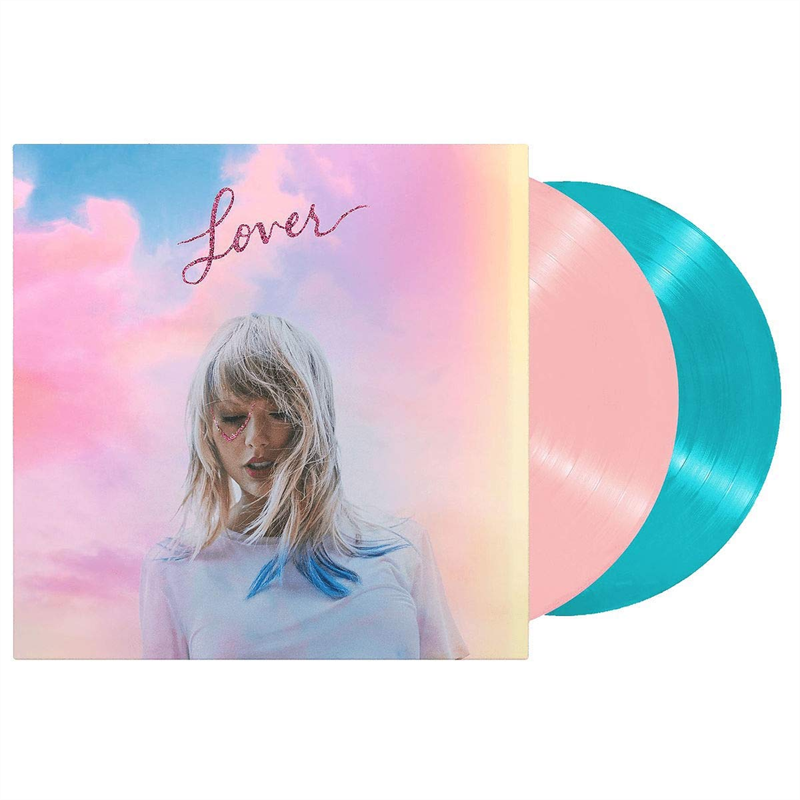 TAYLOR SWIFT - LOVER (2LP - PINK & BLUE - 2019)