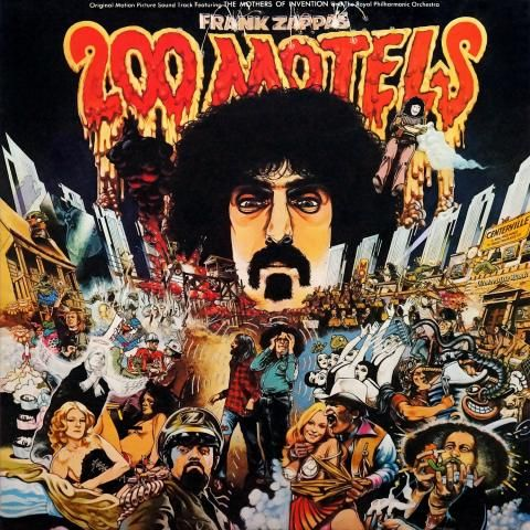 FRANK ZAPPA - 200 MOTELS (2LP - 50TH ANN | REM’21 - 1971)