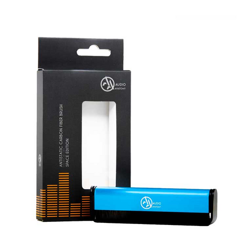 ACCESSORI VINILE - SPAZZOLINA FIBRA DI CARBONIO - BLUE SPACE EDITION