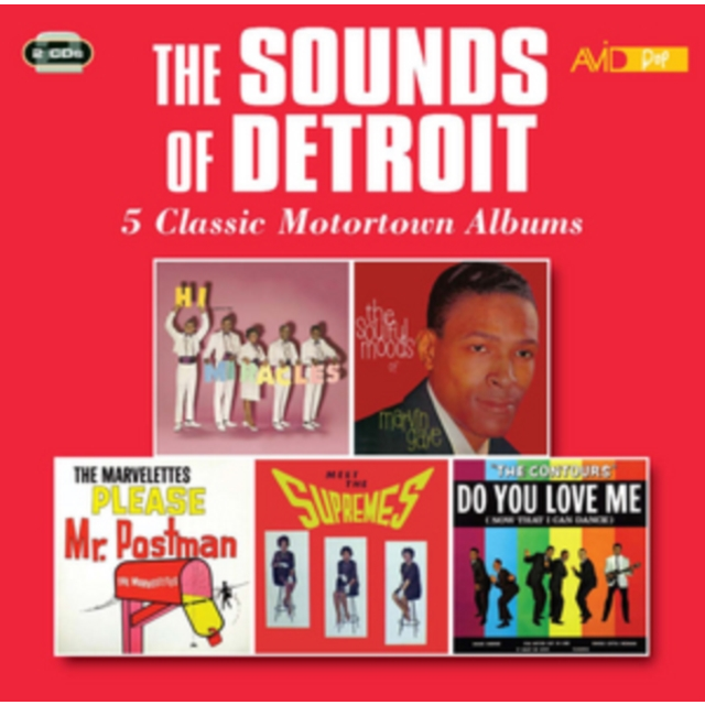 SOUND OF DETROIT - ARTISTI VARI - FOUR CLASSIC ALBUMS (2CD)