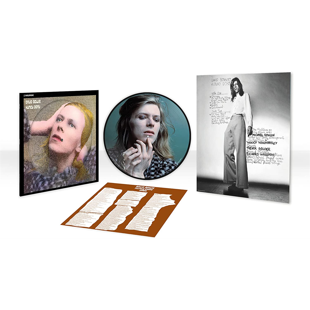 DAVID BOWIE - HUNKY DORY (LP - PICTURE DISC | 50TH | REM22 - 1971)