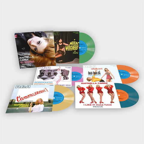 RAFFAELLA CARRA' - GLI ANNI RCA (5X7'' - CLRD | LTD ED BOXSET - 2024)
