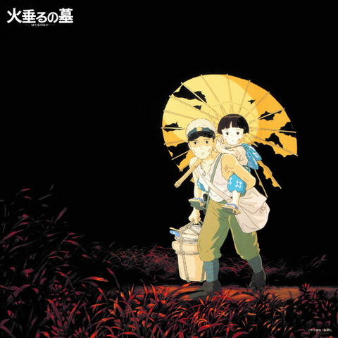 STUDIO GHIBLI - JOE HISAISHI - GRAVE OF THE FIREFLIES (LP - JAPAN RECORD DAY | IMAGE ALBUM | REM22 - 1988)