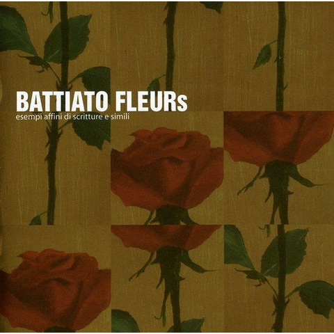 FRANCO BATTIATO - FLEURS (LP - BLACK 20TH ANN - 1999)