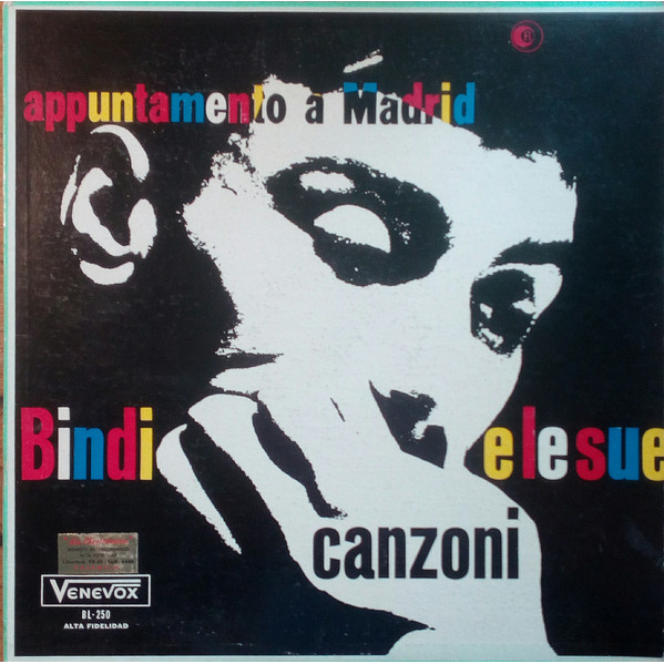 UMBERTO BINDI - APPUNTAMENTO A MADRID (LP)