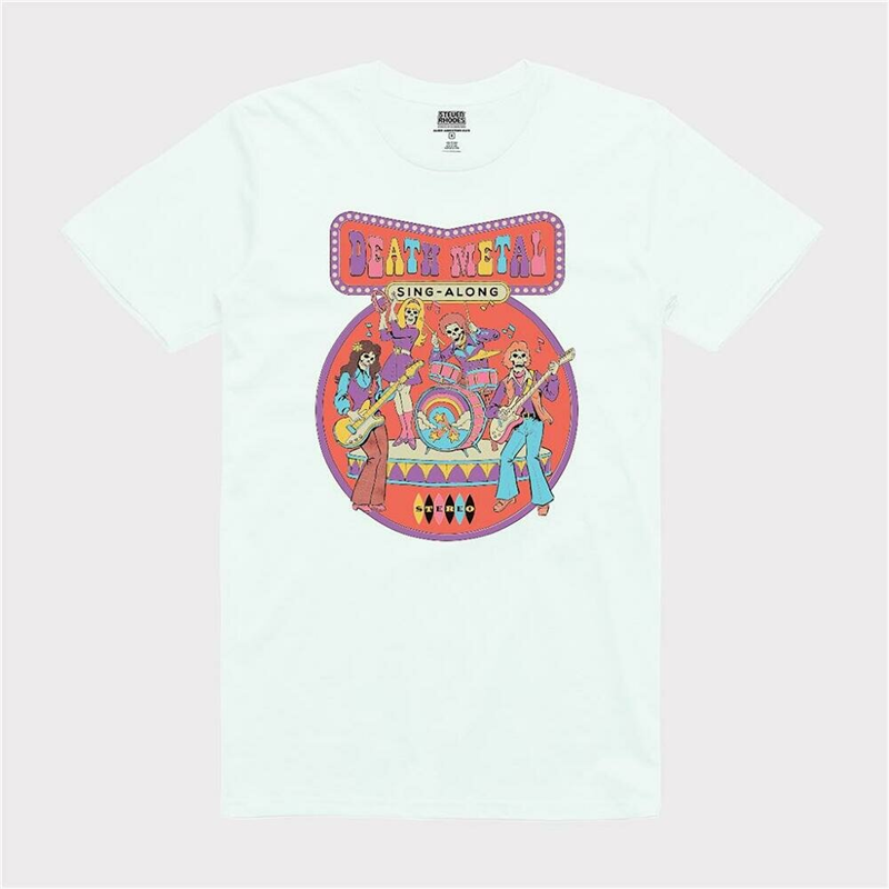 STEVEN RHODES - DEATH METAL SING ALONG - Bianco