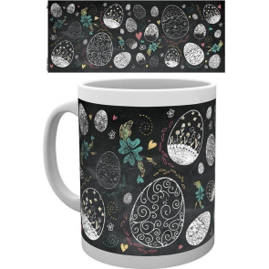 TAZZA - GENERICO - EASTER CHALKBOARD - TAZZA CERAMICA