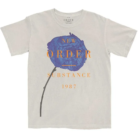 NEW ORDER - SPRING SUBSTANCE - natural - XL - t-shirt