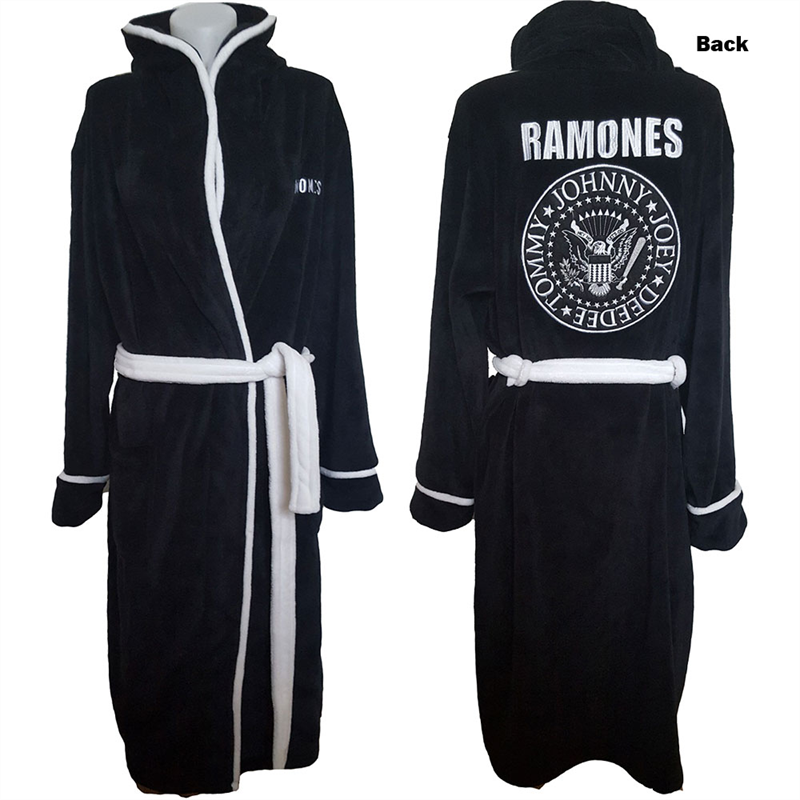 RAMONES - VESTAGLIA / ACCAPPATOIO  - LOGO  - S / M
