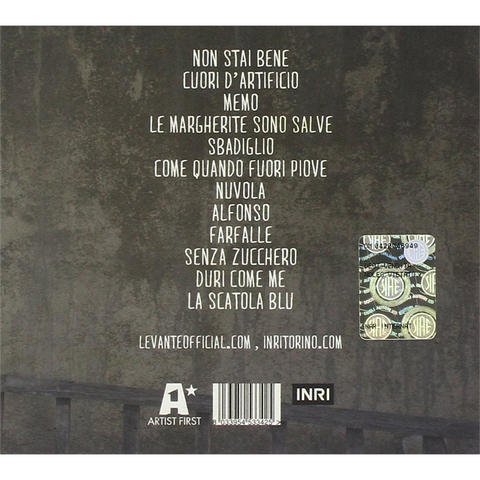 LEVANTE - MANUALE DISTRUZIONE (2014)