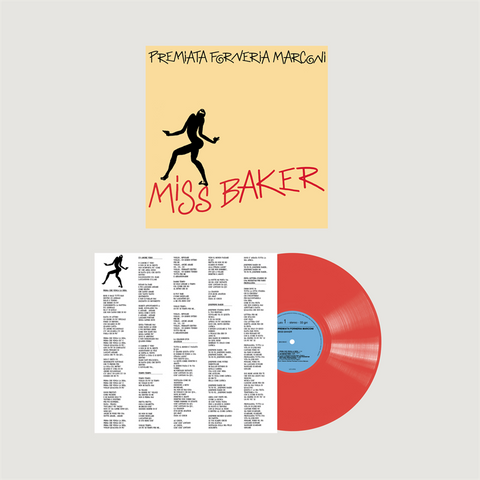 PREMIATA FORNERIA MARCONI (P.F.M.) - MISS BAKER (LP - ROSSO | REM22 - 1987)