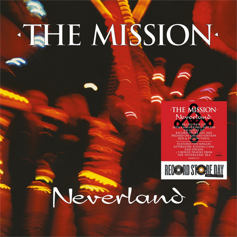 THE MISSION - NEVERLAND (LP - ROSSO | RSD'25 - 1995)