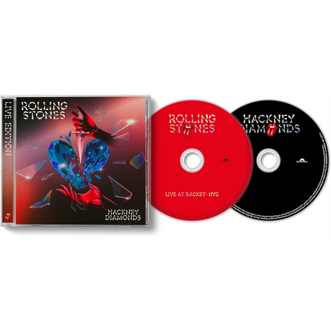 THE ROLLING STONES - HACKNEY DIAMONDS + LIVE EDITION (2023 - 2CD)