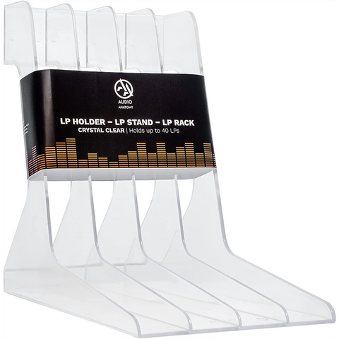 AUDIO ANATOMY - LP RACK | PORTA DISCHI DA SCAFFALE - CRYSTAL CLEAR