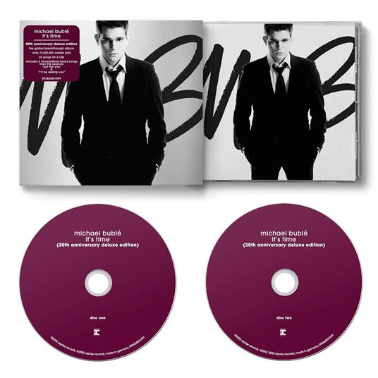 MICHAEL BUBLE' - IT'S TIME (2005 - 20TH ANN | REM25- 2CD)
