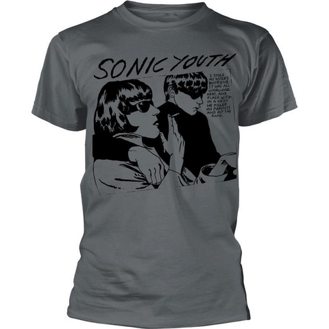 SONIC YOUTH - GOO ALBUM COVER – NERO – UNISEX – S