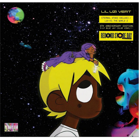 LIL UZI VERT - ETERNAL ATAKE DELUXE / LUV VS. THE WORLD 2 (3LP - BLUE - RSD'25)