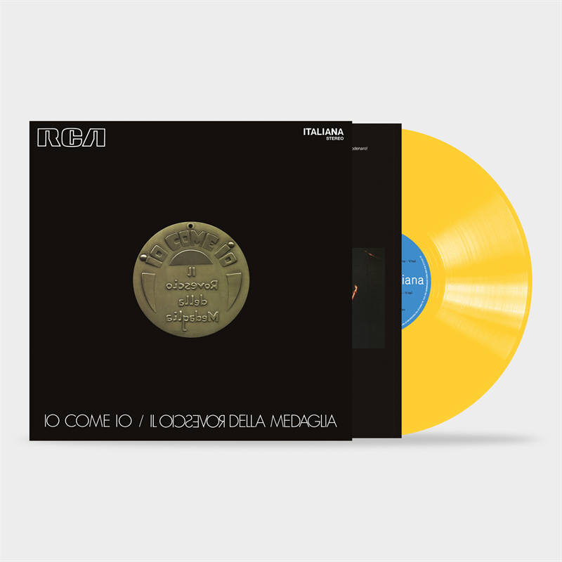 IL ROVESCIO DELLA MEDAGLIA - IO COME IO (LP - GIALLO | LTD 500 COPIE | REM23 - 1972))