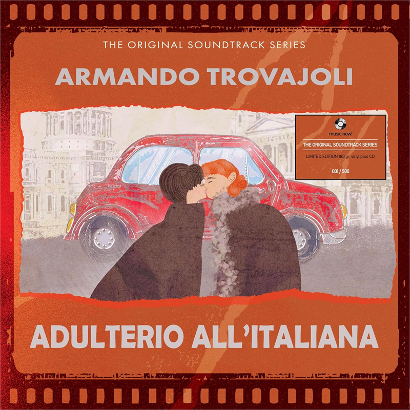 ARMANDO TROVAJOLI - SOUNDTRACK - ADULTERIO ALL'ITALIANA (LP+CD - ARANCIONE | REM25 - 1966)