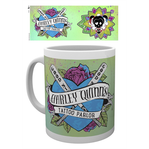 SUICIDE SQUAD - HARLEY QUINN TATTOO PARLOUR - TAZZA