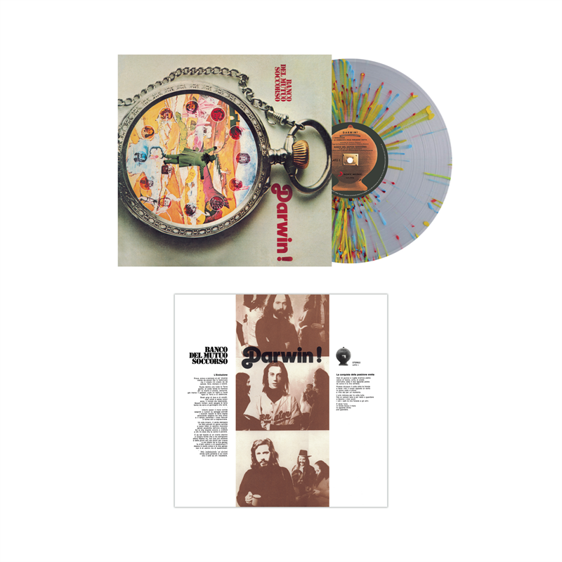 BANCO DEL MUTUO SOCCORSO - DARWIN! (LP - TRASPARENTE | REM22 | NUM - 1972)