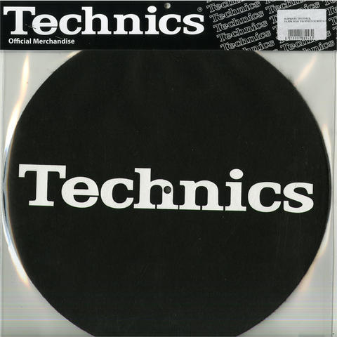 TECHNICS - ACCESSORI VINILE - TECHNICS - SCRITTA BIANCA - SLPIMAT (2PZ)