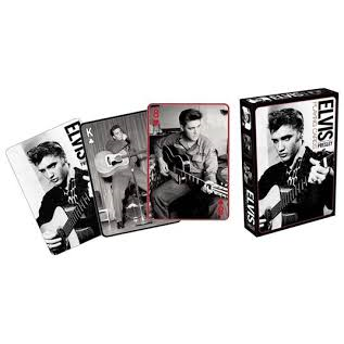 ELVIS PRESLEY - ELVIS BLACK & WHITE PLAYING CARDS - CARTE DA GIOCO