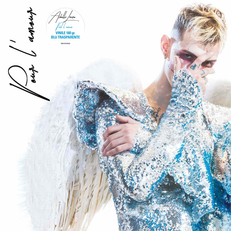 ACHILLE LAURO - POUR L'AMOUR (LP - BLU TRASPARENTE | REM24 - 2018)