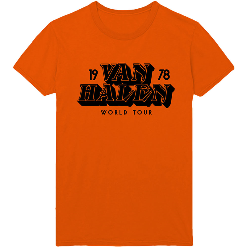 VAN HALEN - WORLD TOUR '78 - Unisex