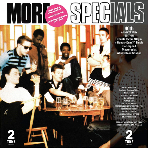 SPECIALS - MORE SPECIALS (2LP+7'' - 40TH ANN / HALF SPEED - 1980)