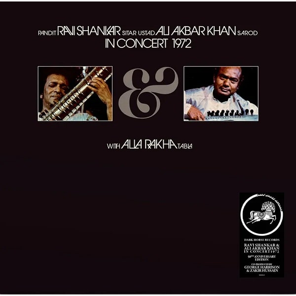RAVI SHANKAR & ALI AKBAR KAHN - IN CONCERT 1972 (2LP - 50TH ANN | RSD BLACKFRIDAY23 | REM23 - 1973)