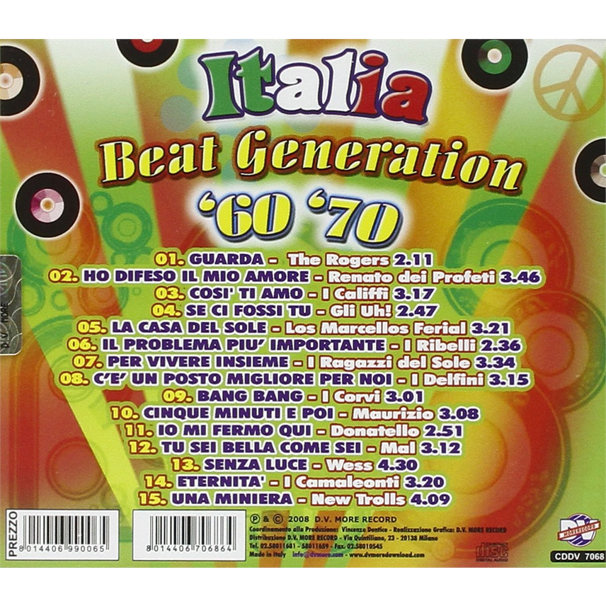 ARTISTI VARI - ITALIA BEAT GENERATION '60'70