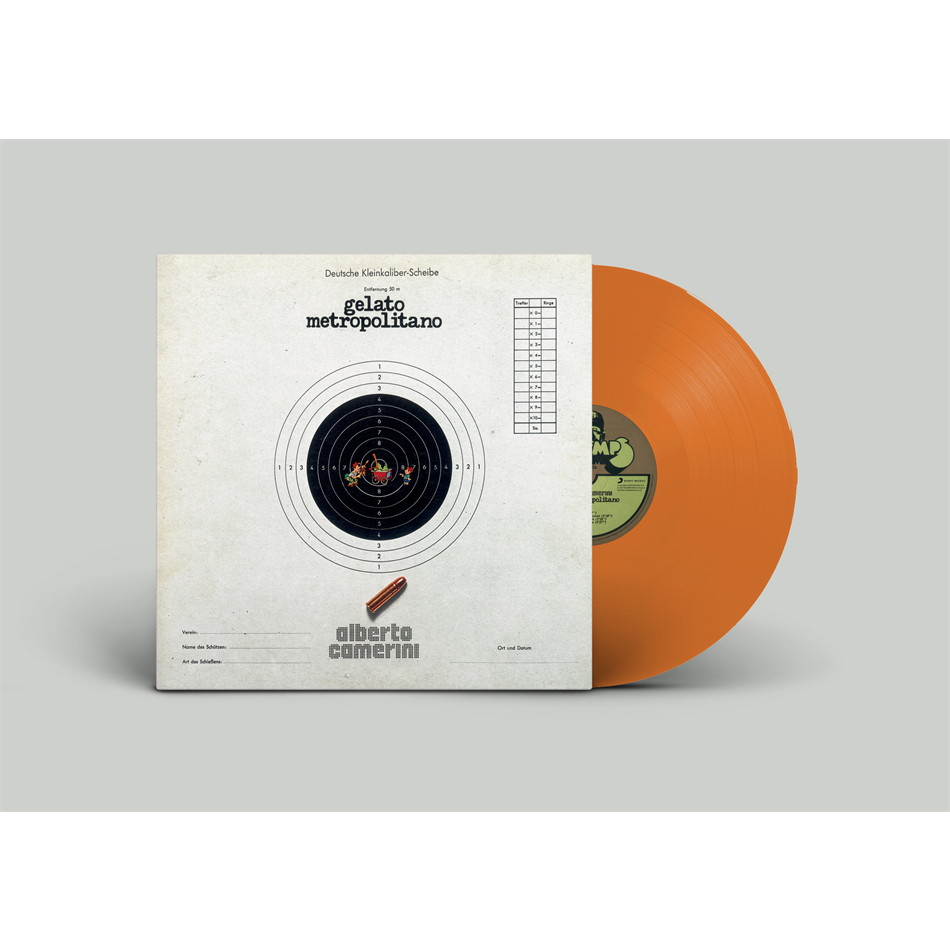 ALBERTO CAMERINI - GELATO METROPOLITANO (LP - ARANCIONE | REM23 - 1977)