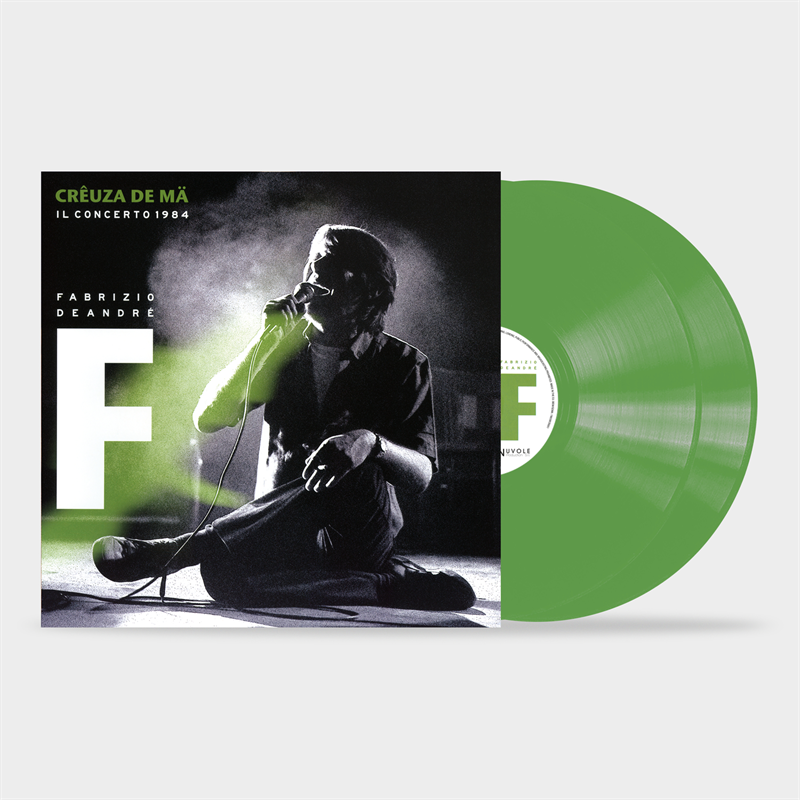 FABRIZIO DE ANDRE' - CREUZA DE MA + IL CONCERTO 1994 (2LP - VERDE - 2023)