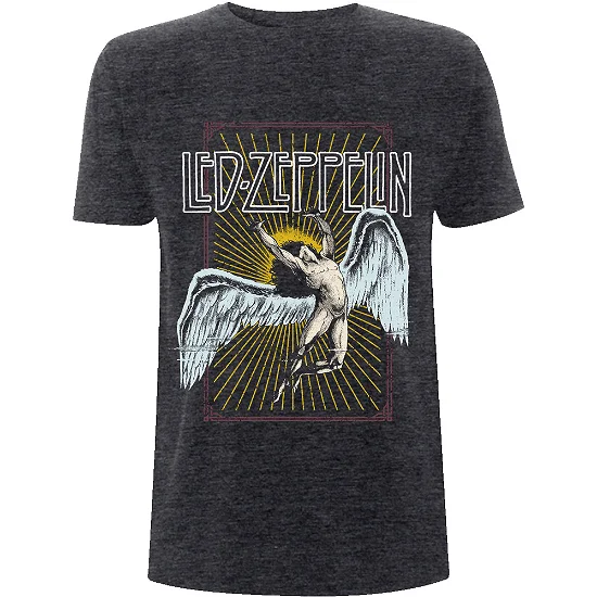 LED ZEPPELIN - ICARUS - GRIGIO VINTAGE - T-SHIRT