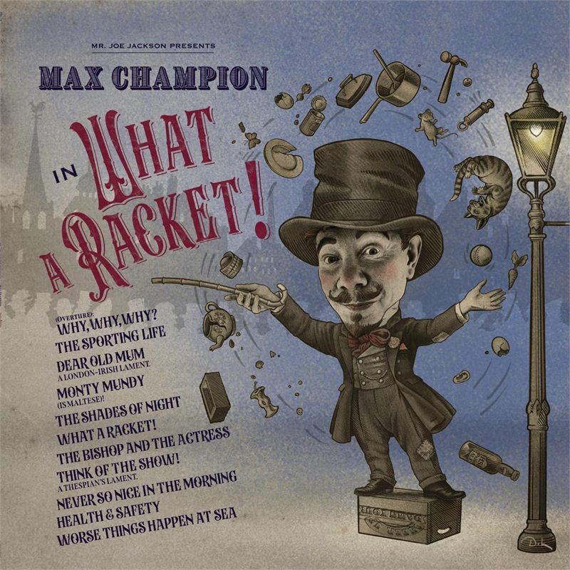 JOE JACKSON - MR. JOE JACKSON PRESENTS MAX CHAMPION (2023)
