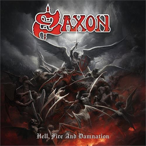 SAXON - HELL, FIRE AND DAMNATION (LP - INDIE ONLY | RED MARBLED - 2024)