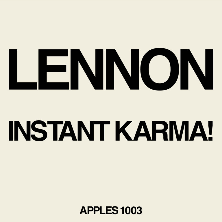 JOHN LENNON - INSTANT KARMA! (7'' - RSD'20)