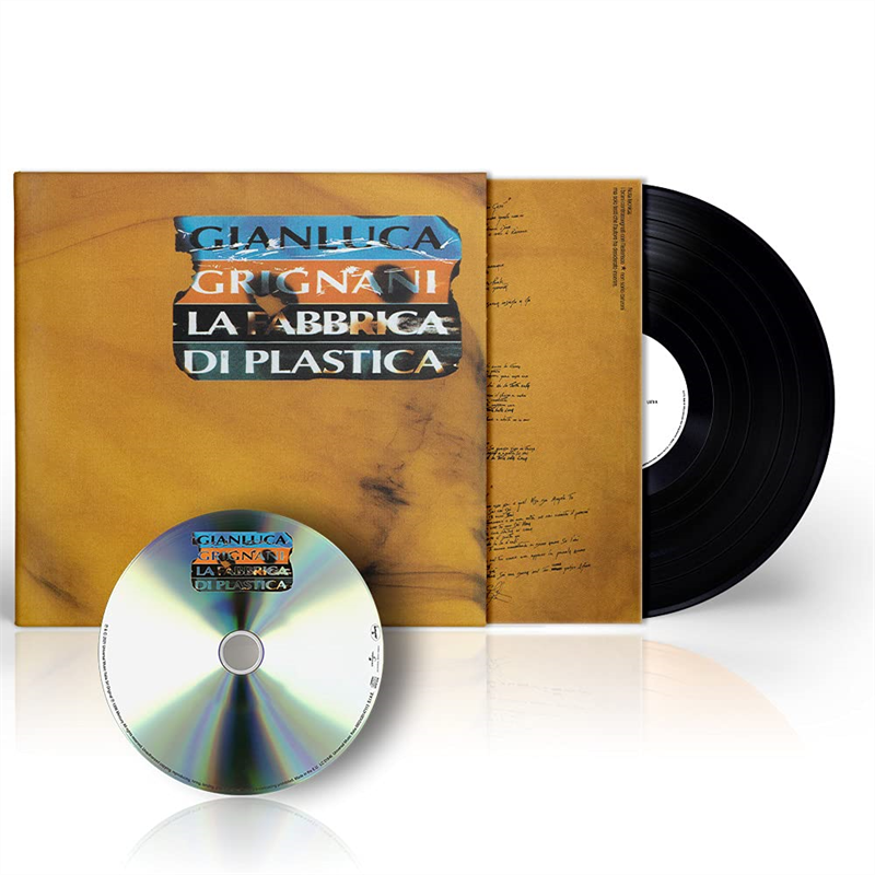 GIANLUCA GRIGNANI - LA FABBRICA DI PLASTICA (LP+CD - BLACK | REM'21 - 1996 )