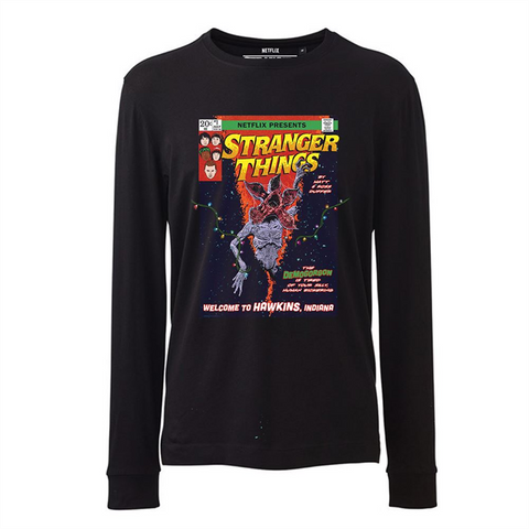 STRANGER THINGS - COMIC COVER - Nero