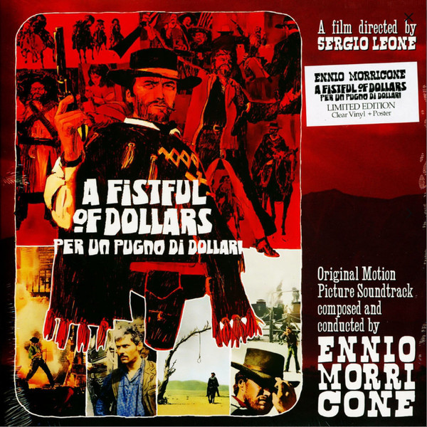 ENNIO MORRICONE - SOUNDTRACK - PER UN PUGNO DI DOLLARI (LP - TRASPARENTE | POSTER - RSD'21)