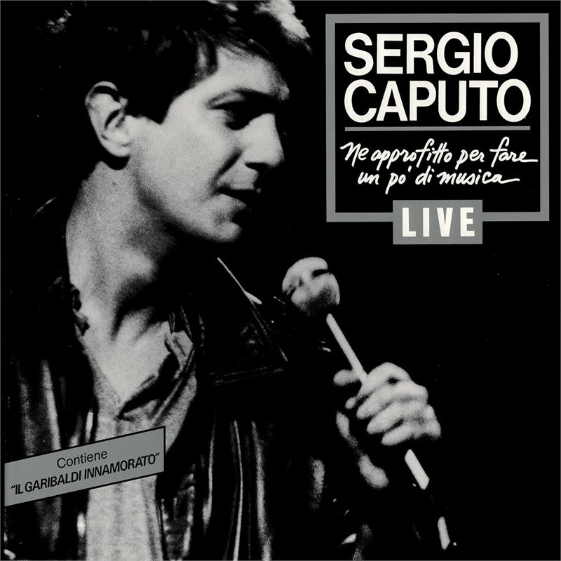 SERGIO CAPUTO - NE APPROFITTO PER FARE UN PO' DI MUSICA (LP – BIANCO – 180G | REM'24 – 1987)