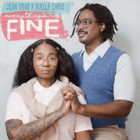 JEAN GRAE & QUELLE CHRIS - EVERYTHING'S FINE (LP - BLUE - REM'25 - 2018)