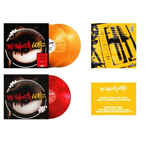 DJ SHOCCA - 60 HZ (3LP - ARANCIONE | REM25 - 2004)