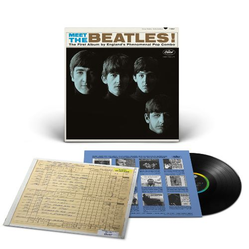 THE BEATLES - MEET THE BEATLES! (LP - REM24 - 1964)
