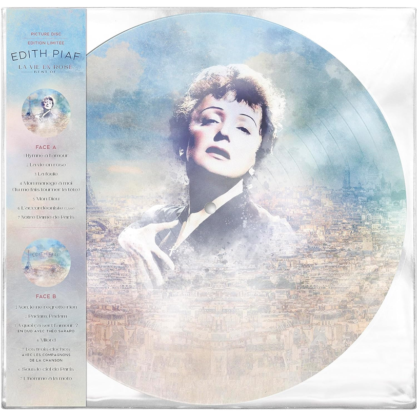 EDITH PIAF - BEST OF PICTURE DISC (LP - PICTURE DISC - 2023)