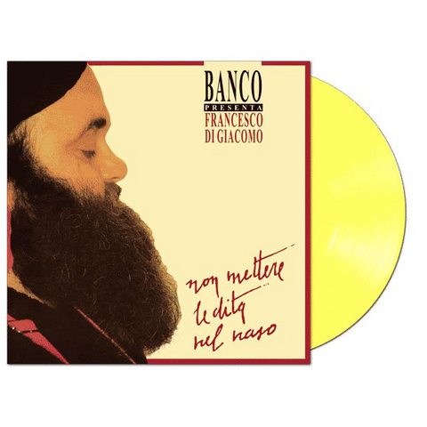FRANCESCO DI GIACOMO - NON METTERE LE DITA NEL NASO (LP - TRASPARENTE | REM22 - 1989)