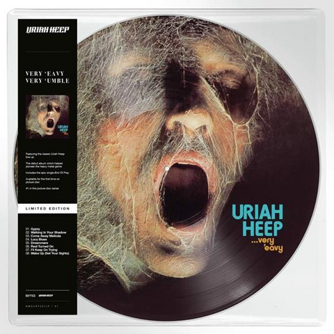 URIAH HEEP - VERY 'EAVY, VERY 'UMBLE (LP - PICTURE DISC | REM22 - 1970)